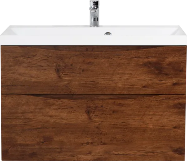 Тумба под раковину без столешницы BelBagno Marino H60 rovere moro, 90 см Sancos — Оригинал