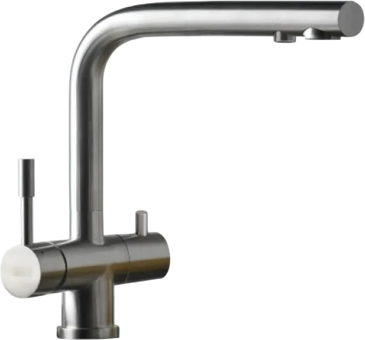 Смеситель для кухни Franke Atlas Clear water нержавеющая сталь Sancos — Оригинал
