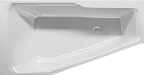Акриловая ванна Riho Rething Space B113001005 R без опоры 170x90 см, угловая, правая, встраиваемая Sancos — Оригинал