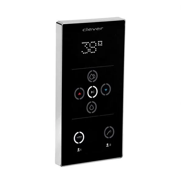 Встраиваемый смеситель Clever iClever PLUS 61518, С ВНУТРЕННЕЙ ЧАСТЬЮ, черный Sancos — Оригинал