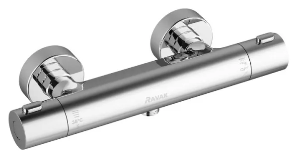 Термостатический смеситель Ravak Termo 300 TE 033.00/150 для душа Sancos — Оригинал
