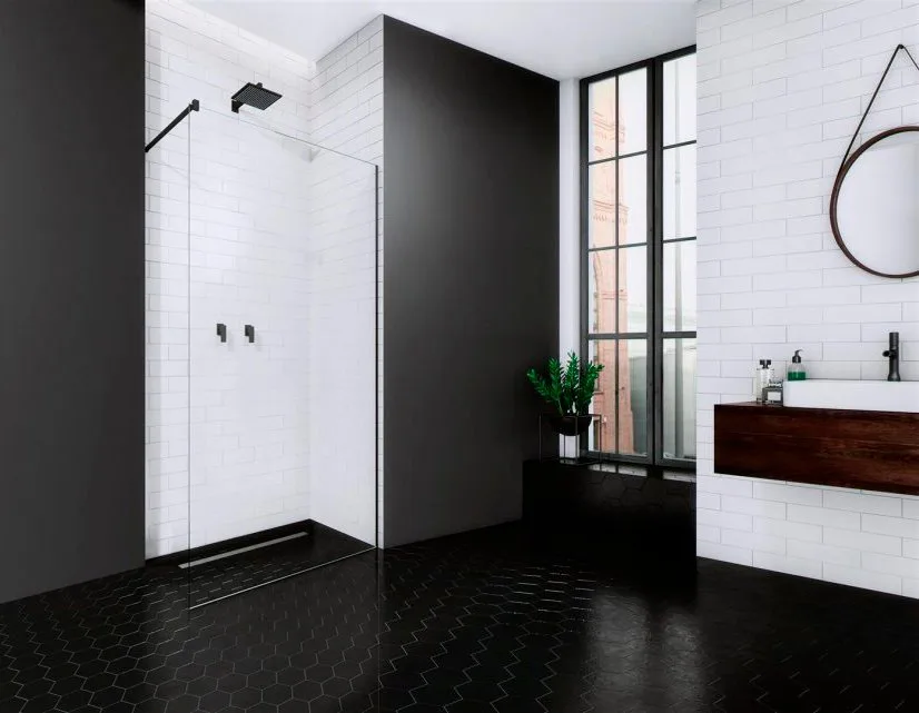 Душевая перегородка Radaway Modo New Black II 90 Sancos — официальный сайт