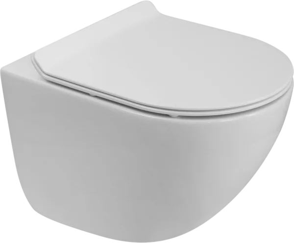 Унитаз подвесной BelBagno Amanda BB051CH-TOR-FC BB2111SC с микролифтом, безободковый, белый Sancos — Оригинал