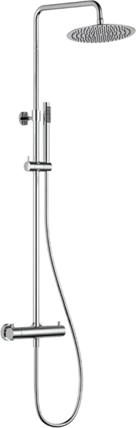 Душевая стойка AQUAme AQM8006CR, хром Sancos — Оригинал