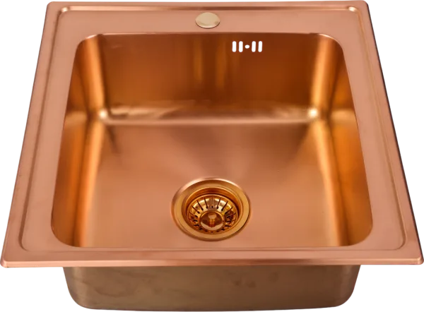 Мойка кухонная Seaman Eco Wien SWT-5050 copper satin Sancos — Оригинал