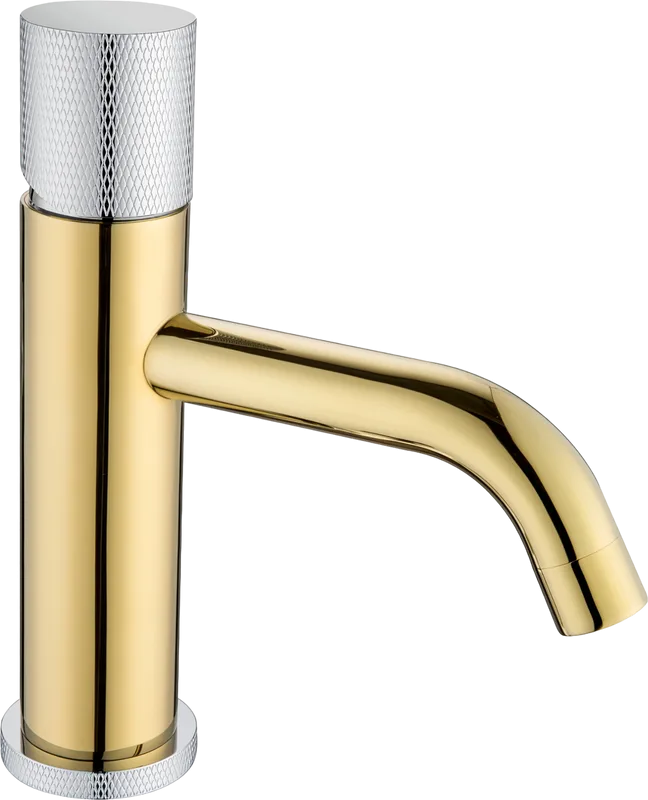 Смеситель для раковины Boheme Stick 121-CRG.2 chrome touch gold Sancos — официальный сайт