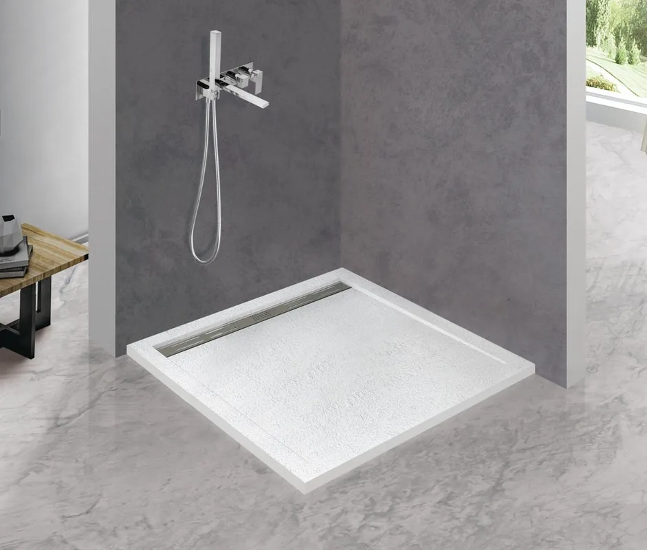 Поддон для душа Cezares TRAY-AS-A-100-30-W 100x100, белый Sancos — официальный сайт
