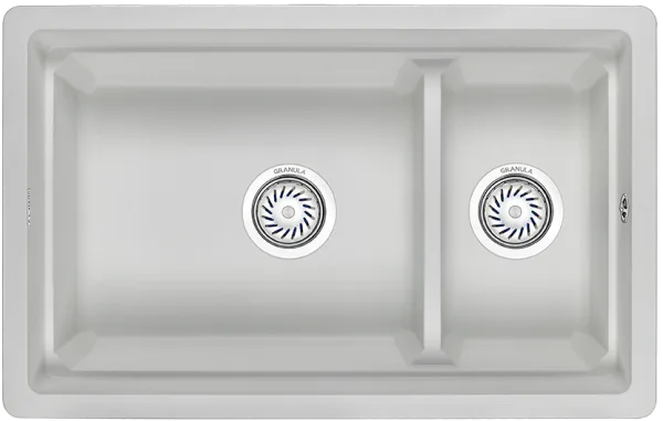 Мойка кухонная Granula Kitchen Space 7304U, арктик Sancos — Оригинал