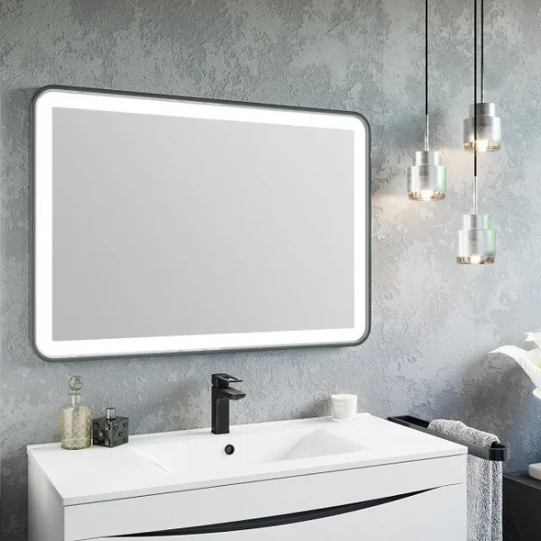 Зеркало IDDIS Cloud 100 c термообогревом и подсветкой Sancos — Оригинал