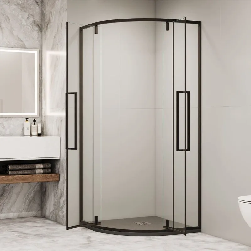 Душевой уголок RGW Stilvoll SV-53 B 90x90x200 профиль черный Sancos — официальный сайт