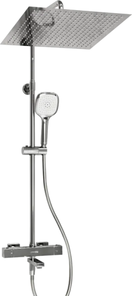 Душевая стойка Wasserkraft Aller A199.119.065.087.CH Thermo, с термостатом, хром Sancos — Оригинал