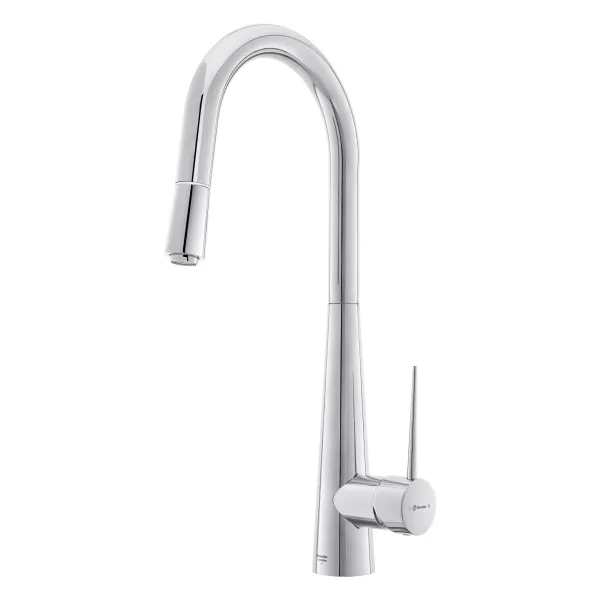 Смеситель для кухни Shouder Iten 0300604 с гибким изливом, хром Sancos — Оригинал