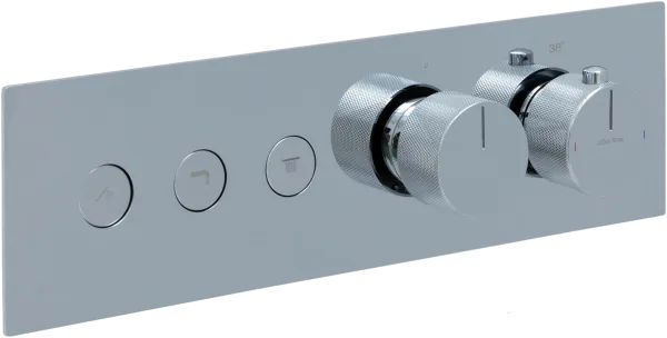 Термостатический смеситель встраиваемый Allen Brau Liberty 5.33003-00 С ВНУТРЕННЕЙ ЧАСТЬЮ, хром Sancos — Оригинал