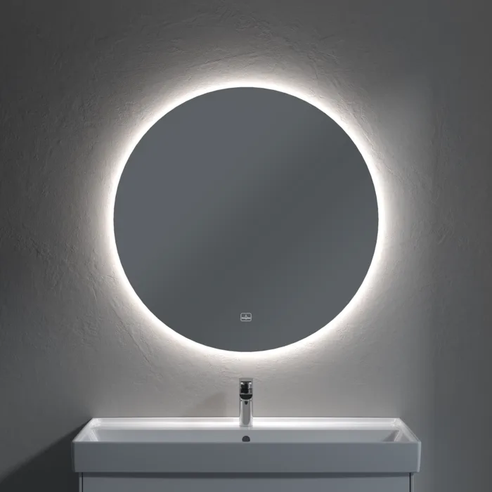 Зеркало круглое Villeroy & Boch More to See Lite A4606800 65 с LED-подсветкой, 6500 K Sancos — официальный сайт