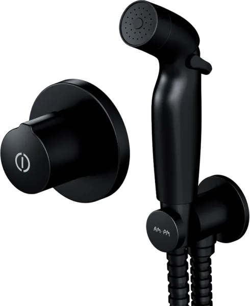 Гигиенический душ AM.PM X-Joy F40P85A22 С ВНУТРЕННЕЙ ЧАСТЬЮ, черный Sancos — Оригинал