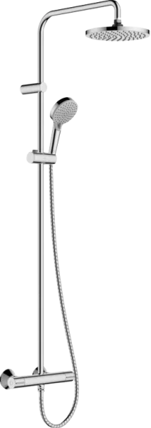 Душевая стойка Hansgrohe Vernis Blend Showerpipe 200 1jet EcoSmart 26089000, хром Sancos — Оригинал