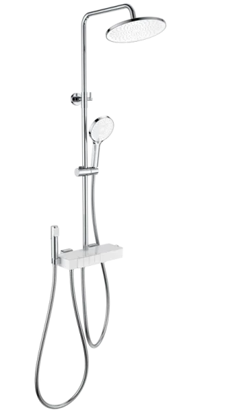Душевая стойка Wonzon & Woghand MUSE Forte WW-B3580-CR, с гигиеническим душем, хром Sancos — Оригинал