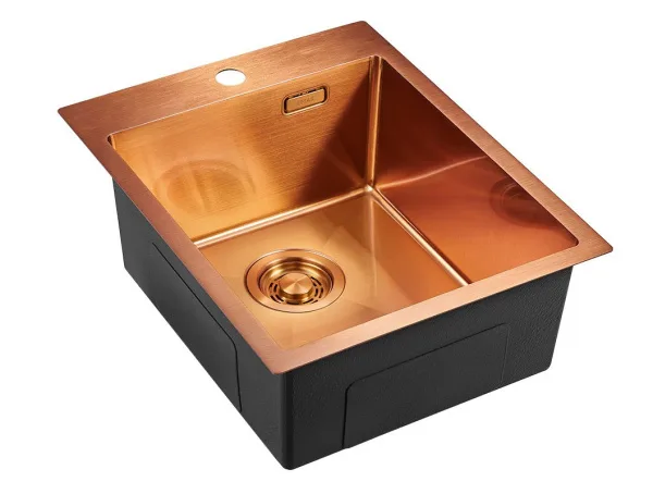 Мойка кухонная Emar PVD A EMB-128A PVD Nano Coppery Sancos — Оригинал