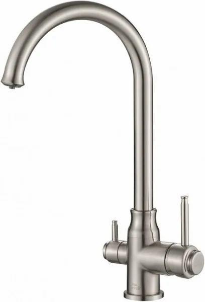 Смеситель для кухни Steel Hammer SH 763 SATIN Sancos — Оригинал