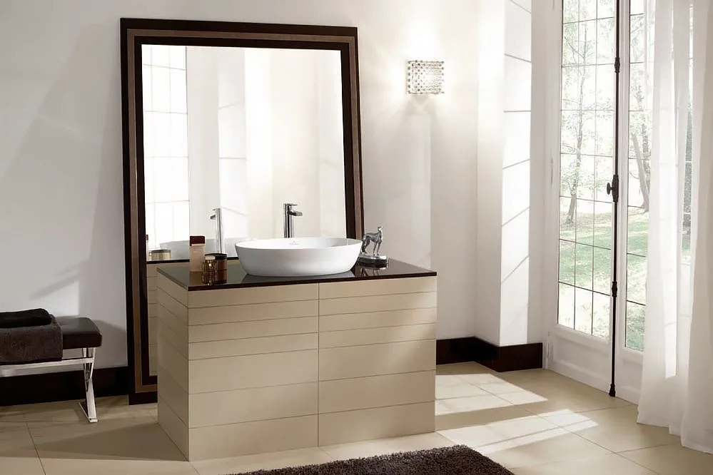 Накладная раковина Villeroy & Boch Artis 41986101 alpin Sancos — официальный сайт