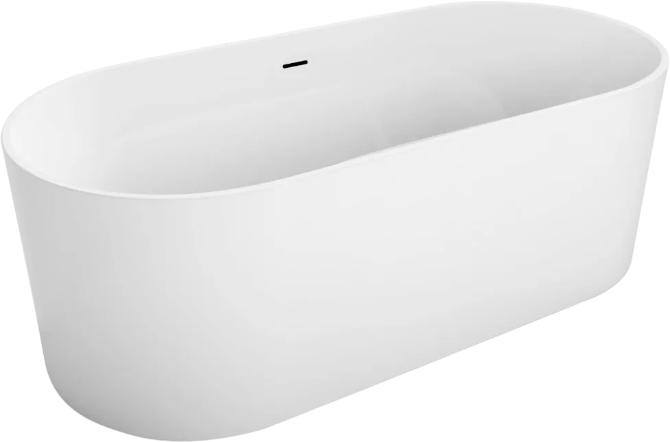 Акриловая ванна BelBagno BB705-1700-800 170x80 см, отдельностоящая, белая, овальная, на ножках Sancos — официальный сайт