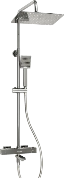 Душевая стойка Wasserkraft Aller A199.069.141.087.CH Thermo, с термостатом, хром Sancos — Оригинал