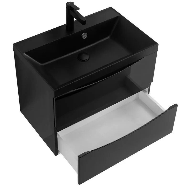 Тумба под раковину без столешницы BelBagno Marino 60 nero lucido Sancos — официальный сайт