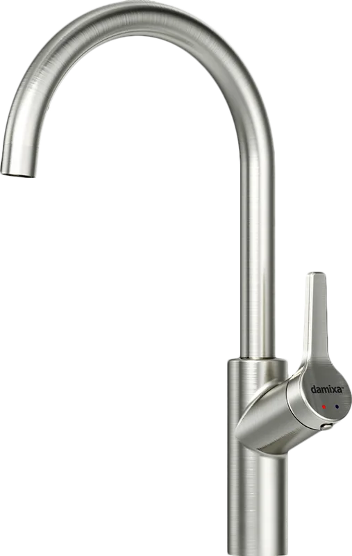Смеситель для кухни Damixa Eclipse 310720400 никель Sancos — официальный сайт