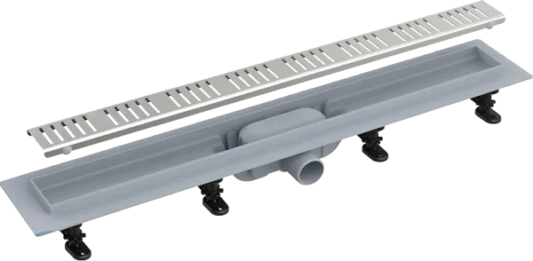 Душевой трап (лоток) AlcaPlast APZ10-Simple 950M APZ10-950M, с решеткой и опорами Sancos — Оригинал