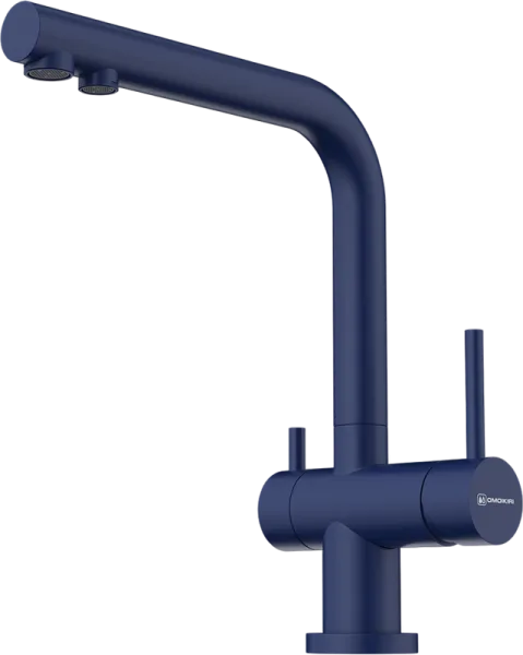 Смеситель для кухни Omoikiri Nagano IB indigo blue Sancos — Оригинал
