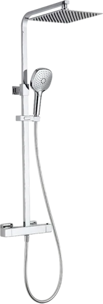 Душевая стойка AQUAme AQM8007CR, хром Sancos — Оригинал