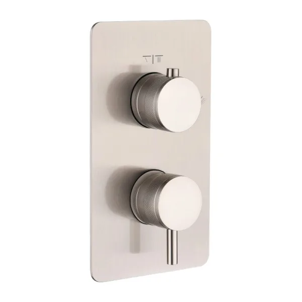 Встраиваемый смеситель Boheme Cell 135-2-NB, С ВНУТРЕННЕЙ ЧАСТЬЮ, nickel brush Sancos — Оригинал