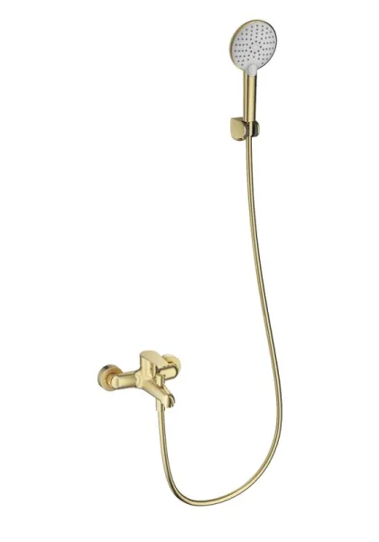 Смеситель для ванны с душем Wonzon & Woghand WW-AE3204-BG, брашированное золото Sancos — Оригинал