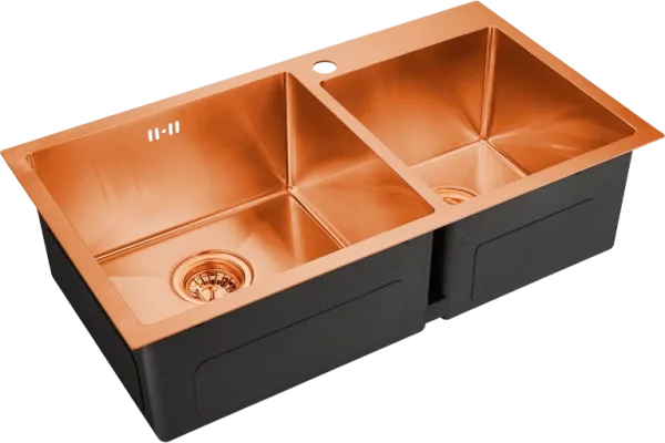 Мойка кухонная Emar PVD EMB-210 PVD Nano Coppery Sancos — Оригинал