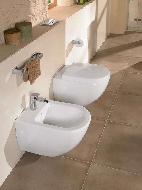 Унитаз подвесной Villeroy & Boch Subway Plus 6600 10R1 Sancos — официальный сайт