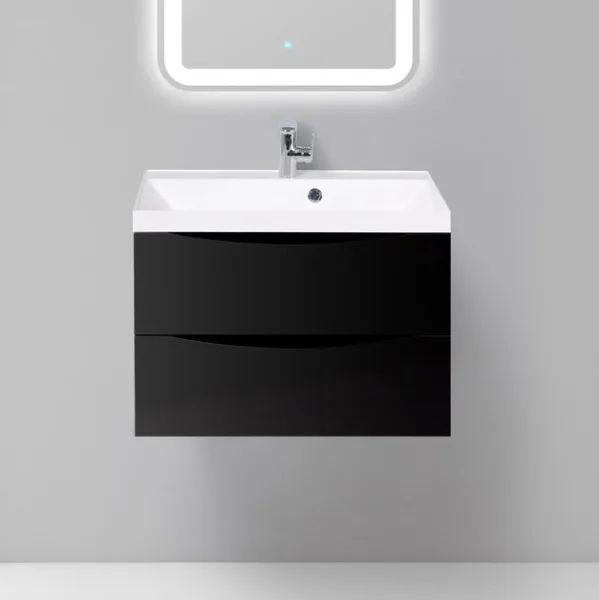 Тумба под раковину без столешницы BelBagno Marino 70 nero lucido Sancos — Оригинал