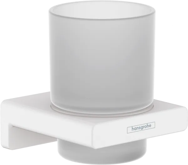 Стакан Hansgrohe AddStoris 41749700 матовый белый Sancos — Оригинал
