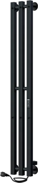 Полотенцесушитель электрический Indigo Style 3 PRO LSPRE120-13BRRt 120х13, черный муар Sancos — Оригинал