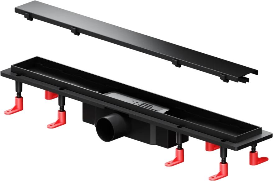 Душевой трап (лоток) AM.PM PrimeFlow Tile 60 см, черный матовый Sancos — официальный сайт