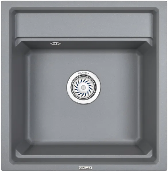 Мойка кухонная Granula Kitchen Space 5002, алюминиум Sancos — Оригинал