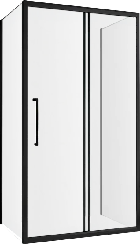 Душевой уголок Abber Schwarzer Diamant AG30120BMH-S90BM-S90BM 120x90, профиль черный, стекло матовое Sancos — официальный сайт