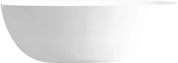 Акриловая ванна Abber AB9211 170x80 см, отдельностоящая, белая, овальная, с каркасом, со сливом-пере Sancos — Оригинал