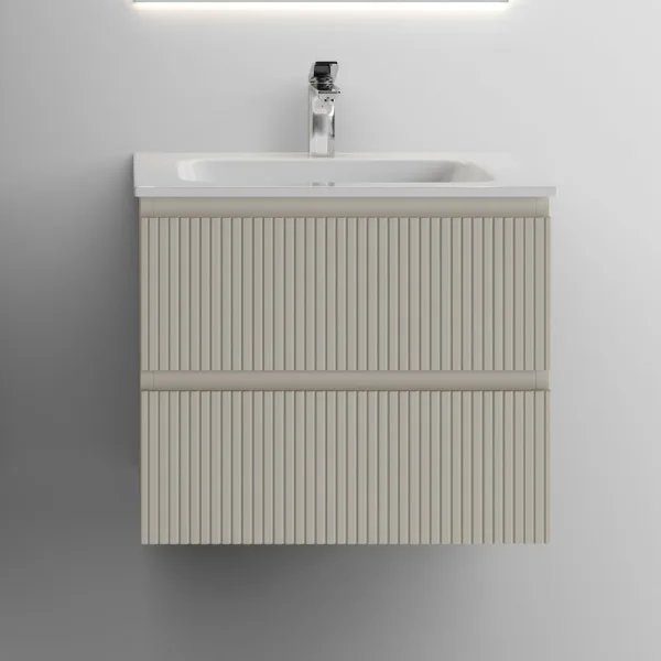 Тумба с раковиной Sancos Snob T 60 см, beige soft Sancos — Оригинал