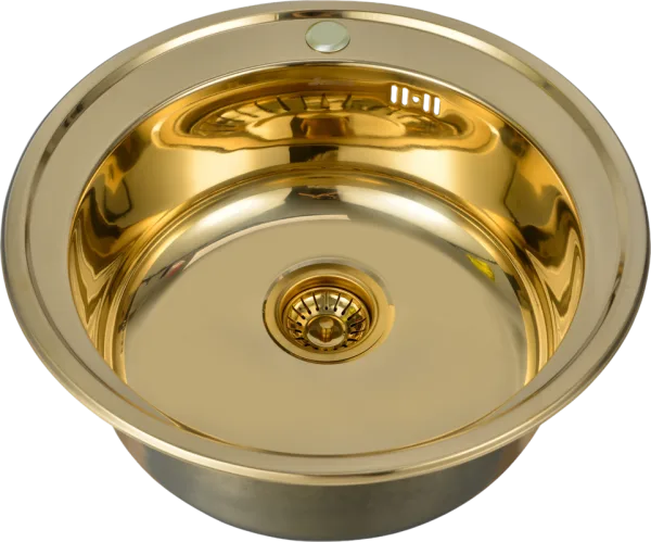 Мойка кухонная Seaman Eco Wien SWT-510 gold polish Sancos — Оригинал
