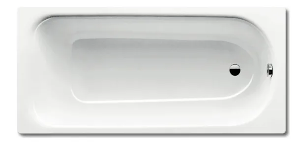 Стальная ванна Kaldewei Advantage Saniform Plus 375-1 128300001001 без опоры 180x80 см, пристенная,  Sancos — Оригинал