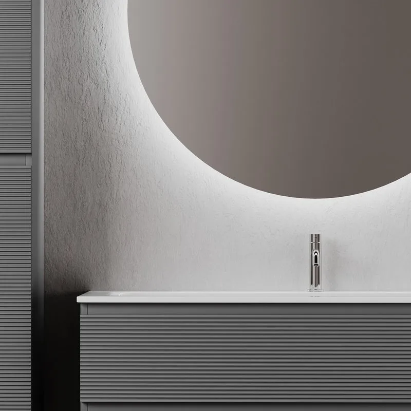 Тумба с раковиной Sancos Folk 120 grey soft Sancos — официальный сайт