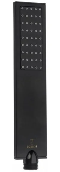 Душевая лейка Bossini Flat-One B00270.073 черная Sancos — Оригинал