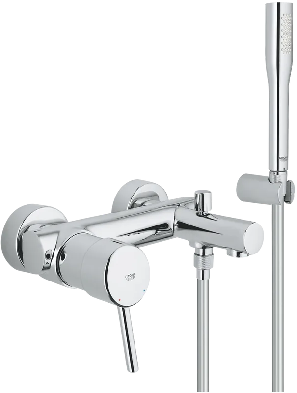 Смеситель для ванны с душем Grohe Concetto 32211001 Sancos — официальный сайт