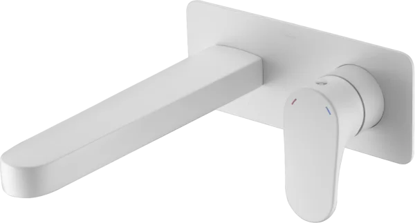 Смеситель для раковины Boheme Spectre 455-MW С ВНУТРЕННЕЙ ЧАСТЬЮ  белый Sancos — Оригинал