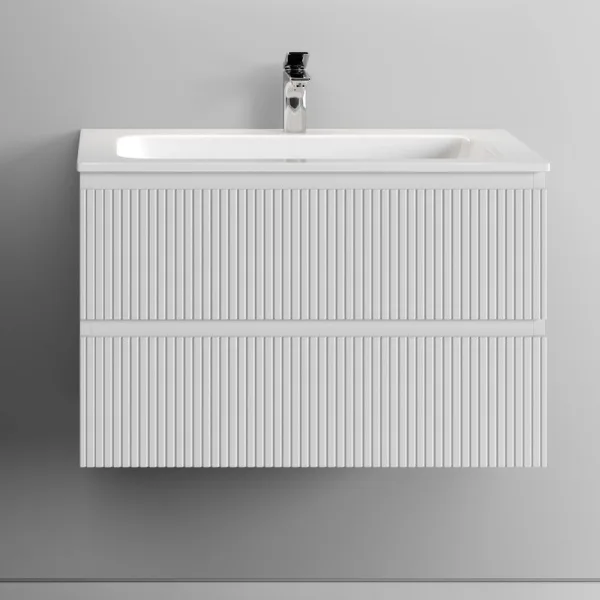 Тумба с раковиной Sancos Snob T 80 см, bianco Sancos — Оригинал